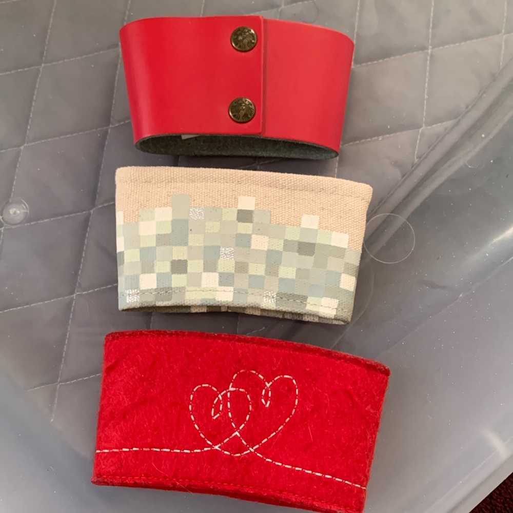 Set of 3 Starbucks Drink Holders